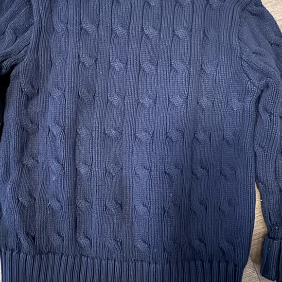 Ralph Lauren Cable-Knit Cotton Sweater 24M - Picture 6 of 9